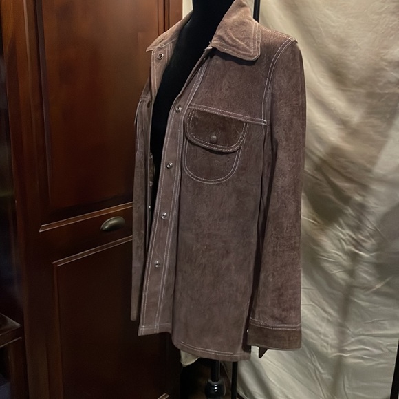 Vintage Leather Jacket Simco Supreme - Picture 3 of 9